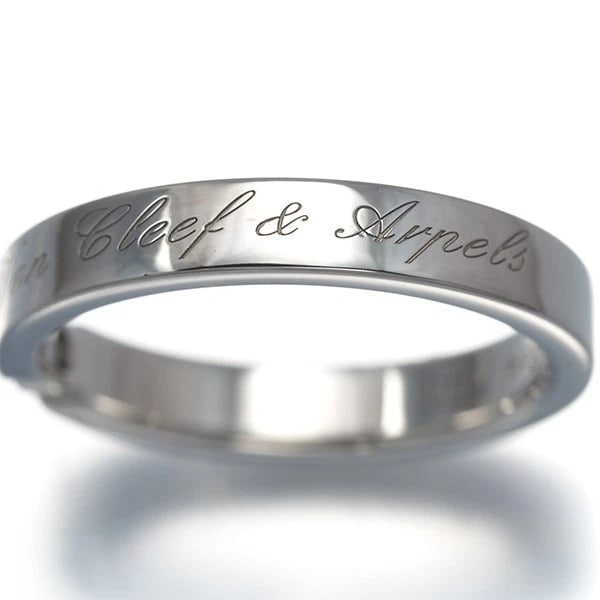 VAN CLEEF & ARPELS RING950 PLATINUM - 3