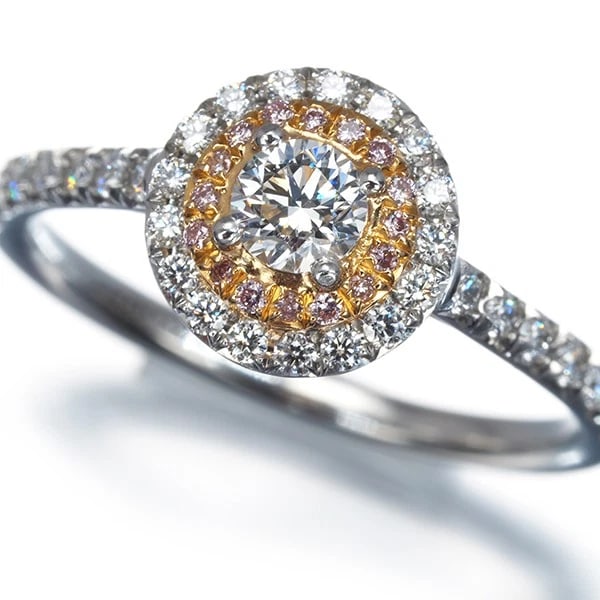 TIFFANY&CO. RING DIAMOND 18K 750 ROSE GOLD/950 PLATINUM: Tiffany&Co. Ring Diamond 18K 750 Rose Gold/950 Platinum Brand: Tiffany & Co. Type/Style: Ring Material: 18K / 750 / Rose Gold, 950 / Platinum, Main Stone Natural Color: RG,Silver Size: US 5.25 - 5.5