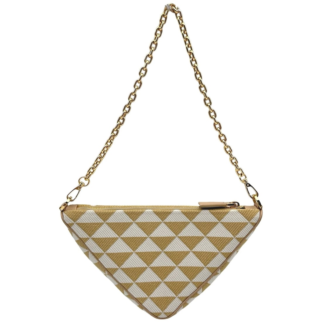 PRADA TRIANGLE LOGO MINI SHOULDER BAG - 2