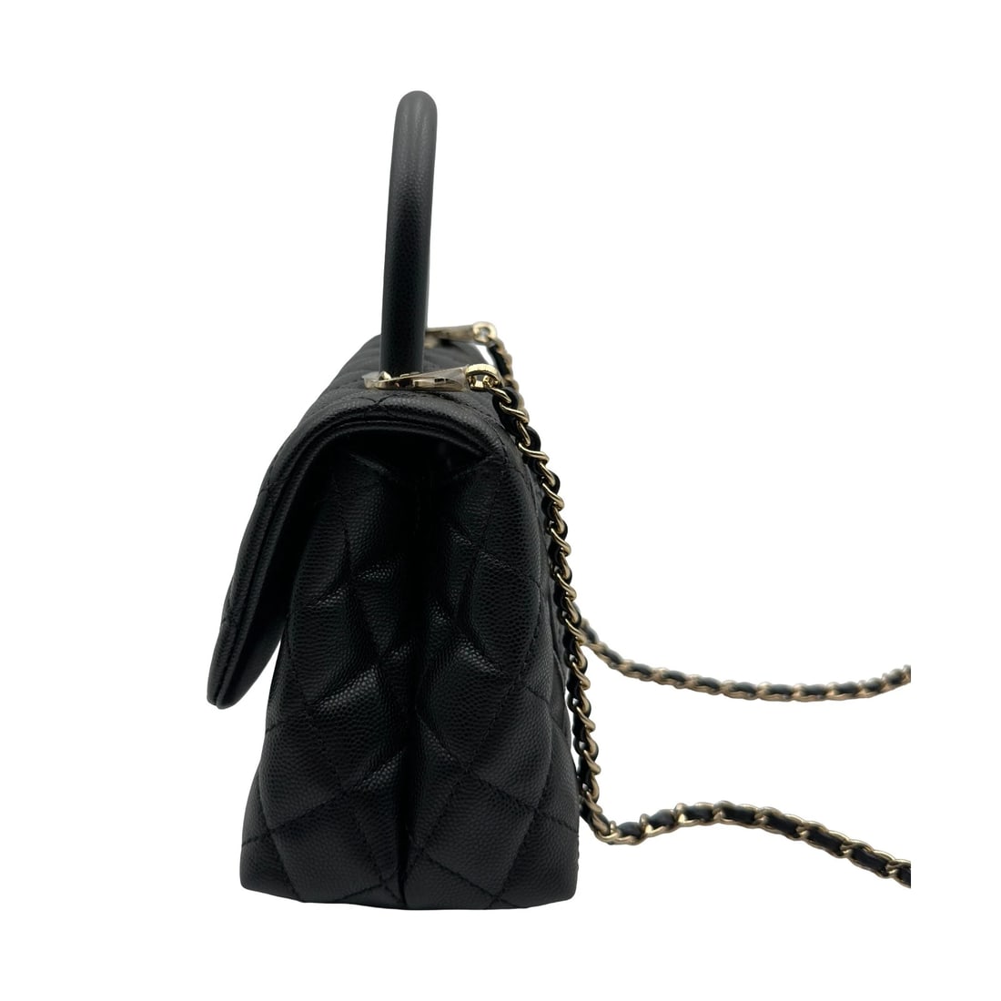 CHANEL COCO HANDLE HANDBAG - 4