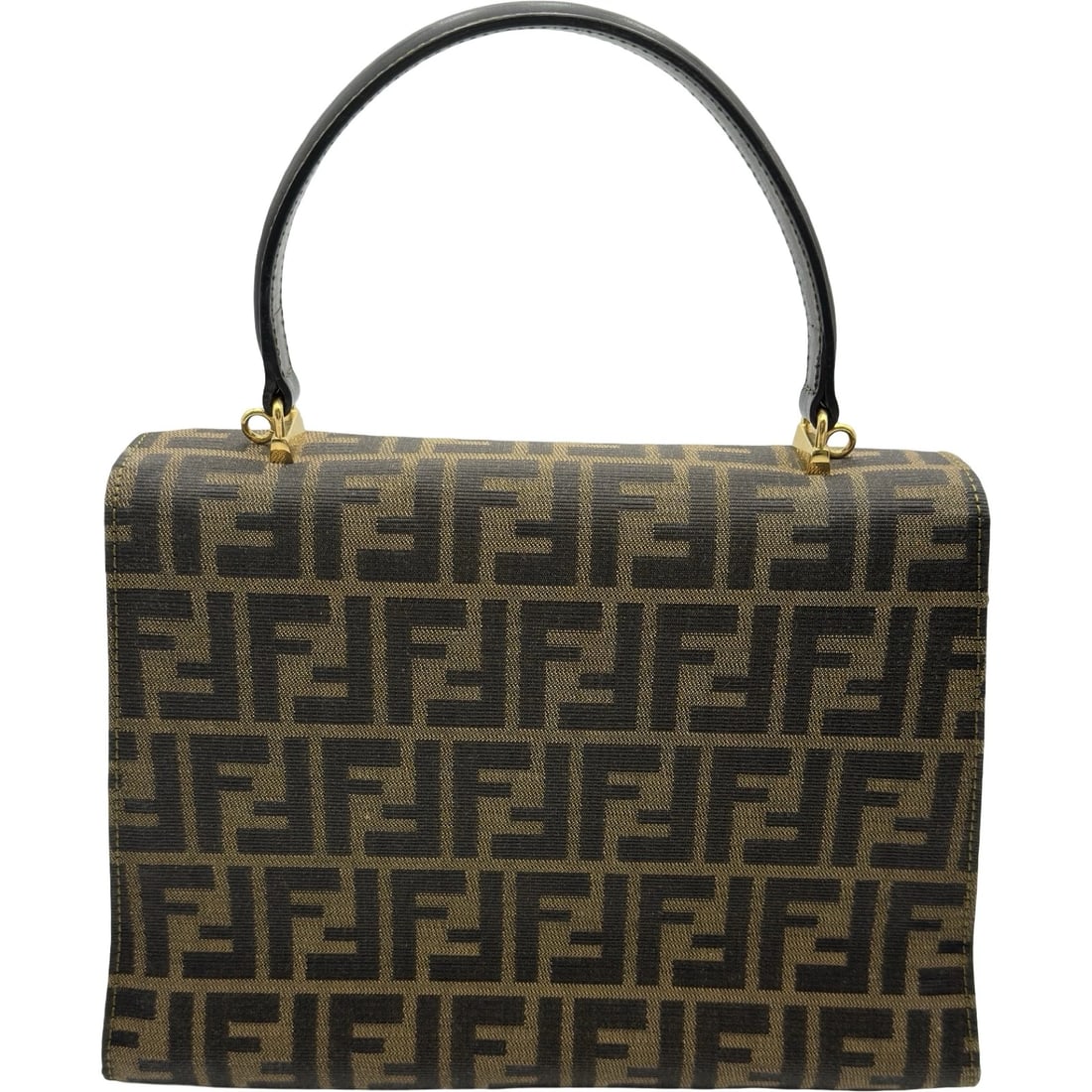 FENDI ZUCCA PATTERN HANDBAG - 2