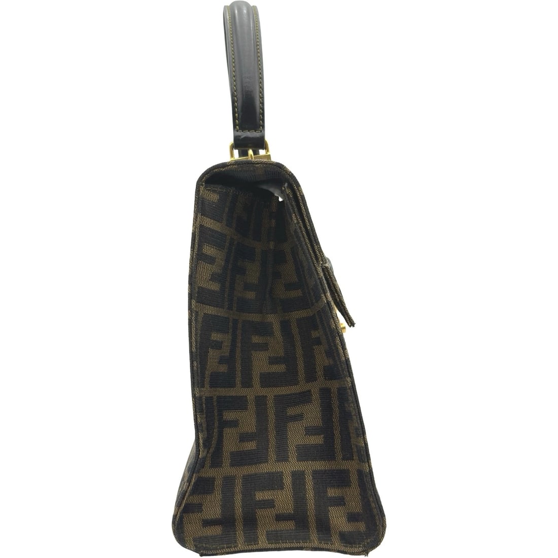 FENDI ZUCCA PATTERN HANDBAG - 4