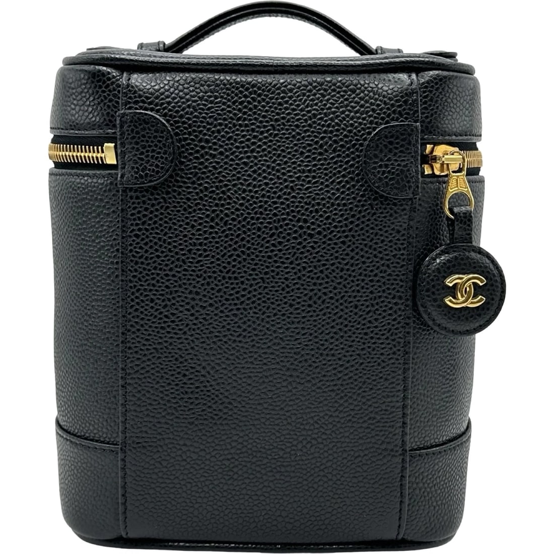 CHANEL COCO MARK VANITY HANDBAG - 4