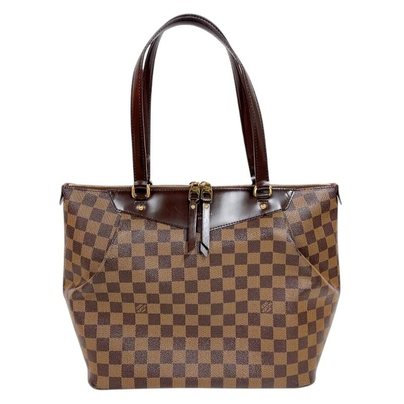 LOUIS VUITTON WESTMINSTER TOTE BAG: LOUIS VUITTON Westminster Tote Bag Brand: LOUIS VUITTON Type/Style: Tote Bag Material: Damier Color: Brown Size: W12.2 x H11.0x D6.7inch Accessories: None Accessories Notice: When purchasi