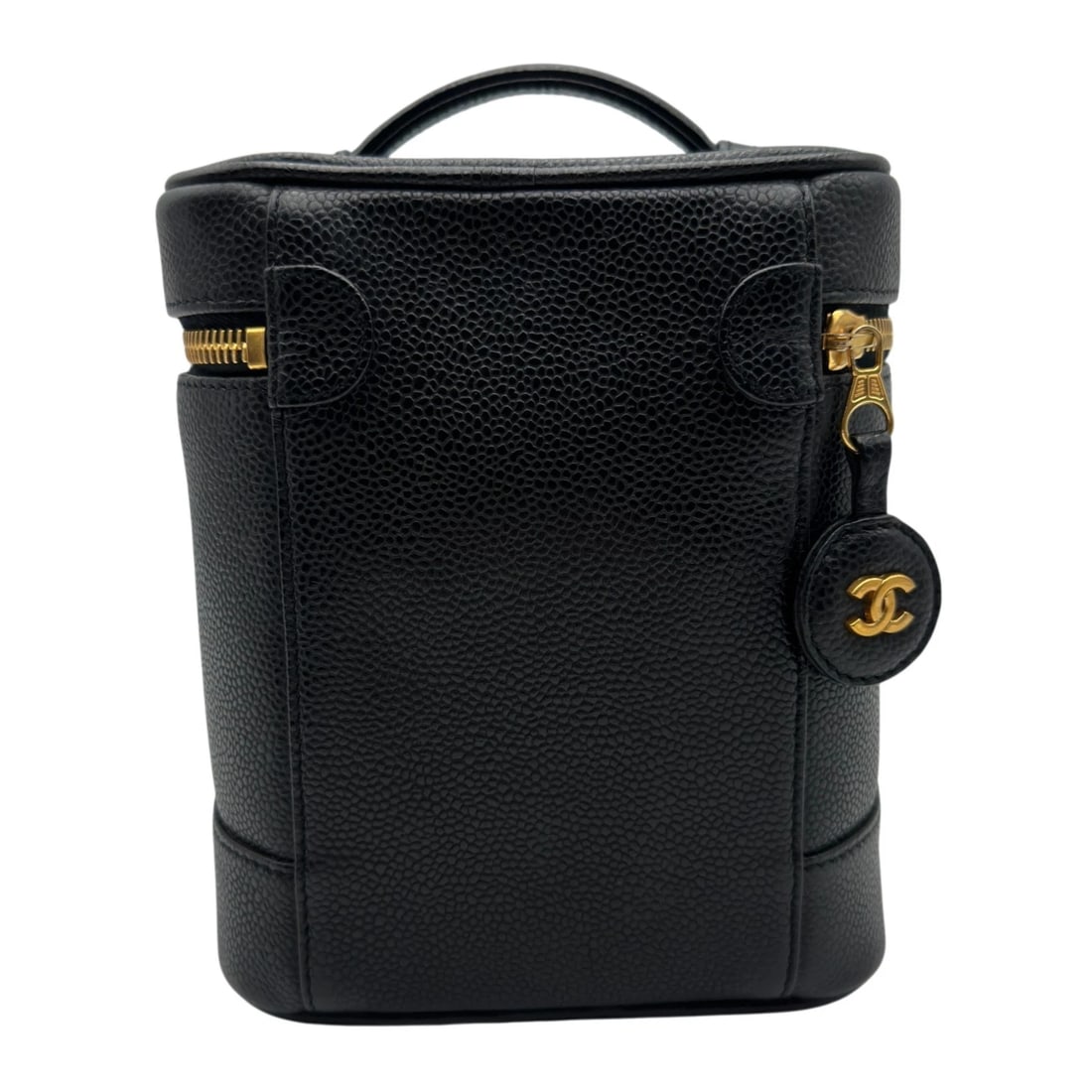 CHANEL COCO MARK VANITY HANDBAG - 2