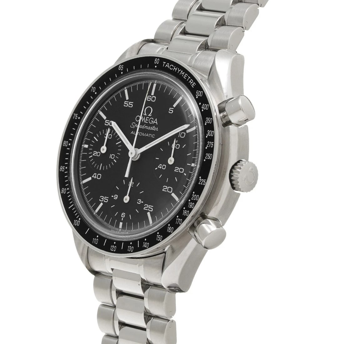 OMEGA SPEEDMASTER AUTOMATIC BLACK WATCH - 2