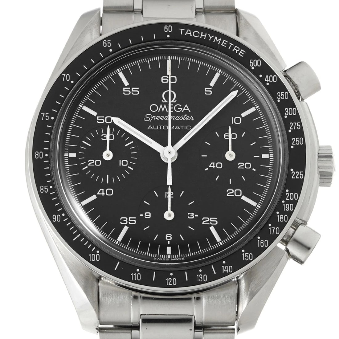 OMEGA SPEEDMASTER AUTOMATIC BLACK WATCH - 4