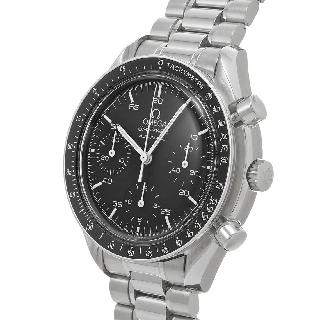 OMEGA SPEEDMASTER AUTOMATIC BLACK WATCH - 2
