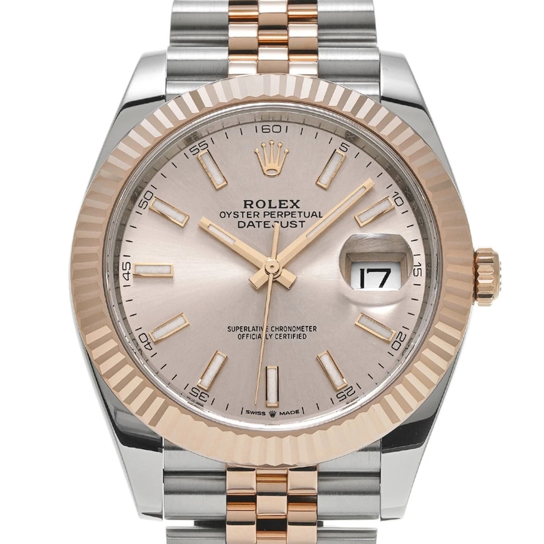 ROLEX DATEJUST SUNDUST WATCH - 4