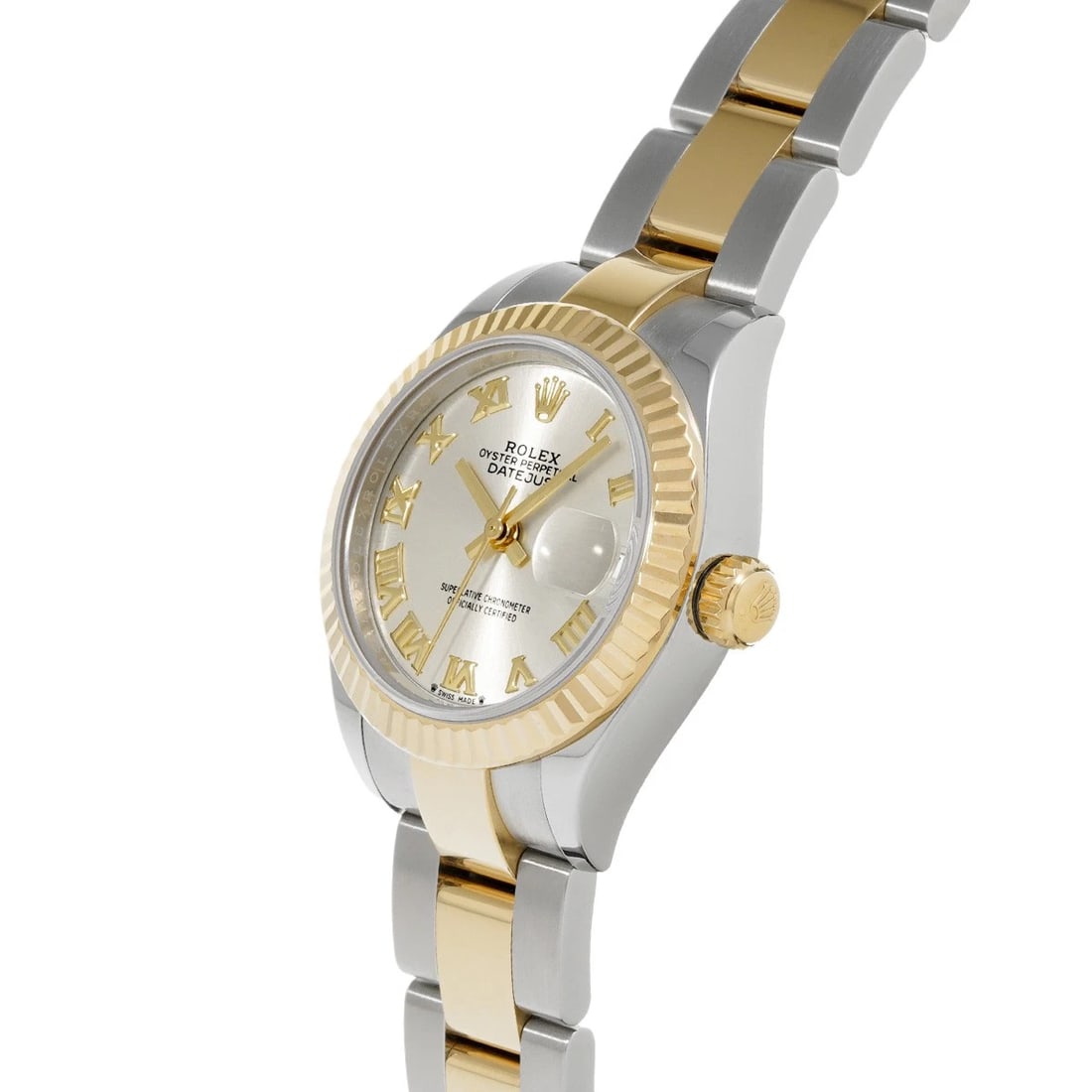 ROLEX DATEJUST SILVER WATCH - 2
