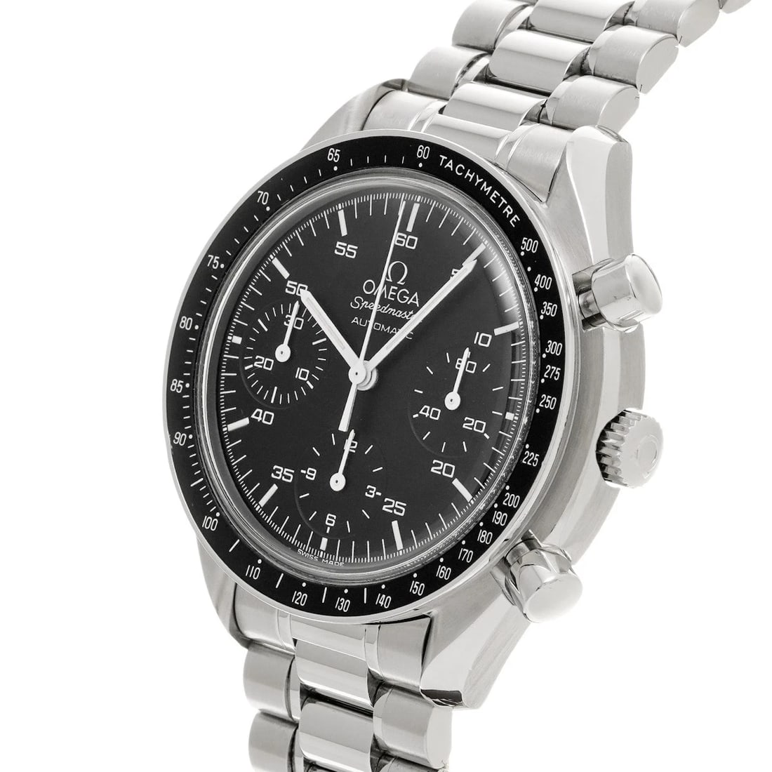 OMEGA SPEEDMASTER AUTOMATIC BLACK WATCH - 2