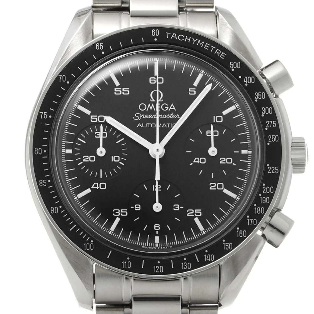 OMEGA SPEEDMASTER AUTOMATIC BLACK WATCH - 4
