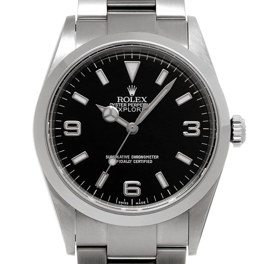 ROLEX EXPLORER BLACK WATCH - 4