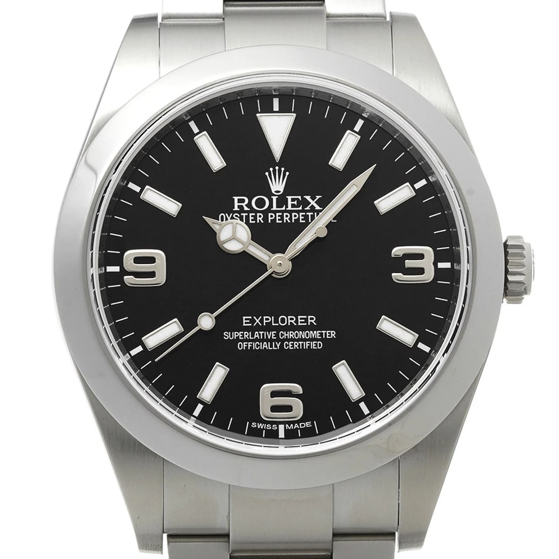 ROLEX EXPLORER BLACK WATCH - 4