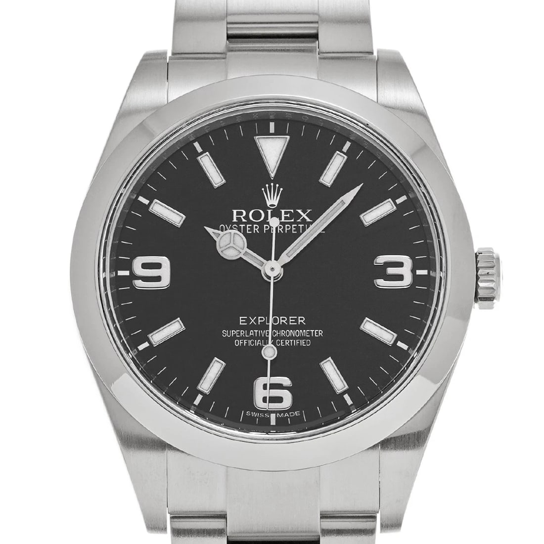 ROLEX EXPLORER BLACK WATCH - 4