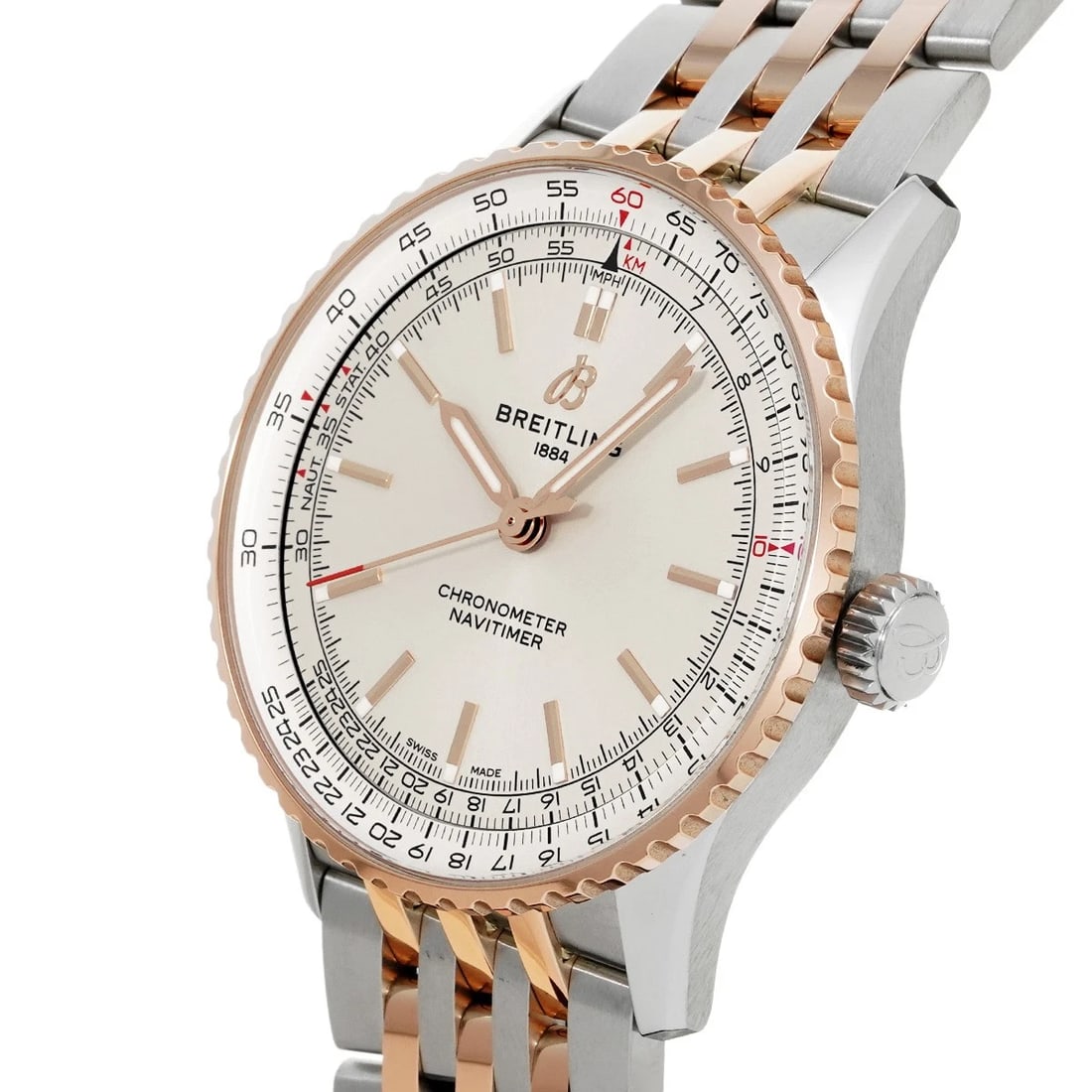 BREITLING NAVITIMER AUTOMATIC IVORY WATCH - 2