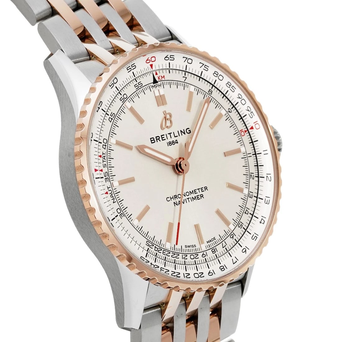 BREITLING NAVITIMER AUTOMATIC IVORY WATCH - 3