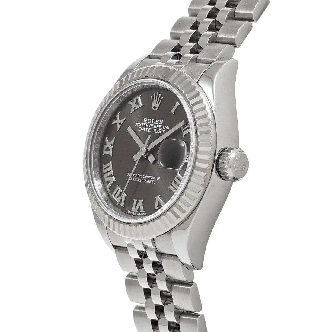 ROLEX DATEJUST DARK GRAY WATCH - 2