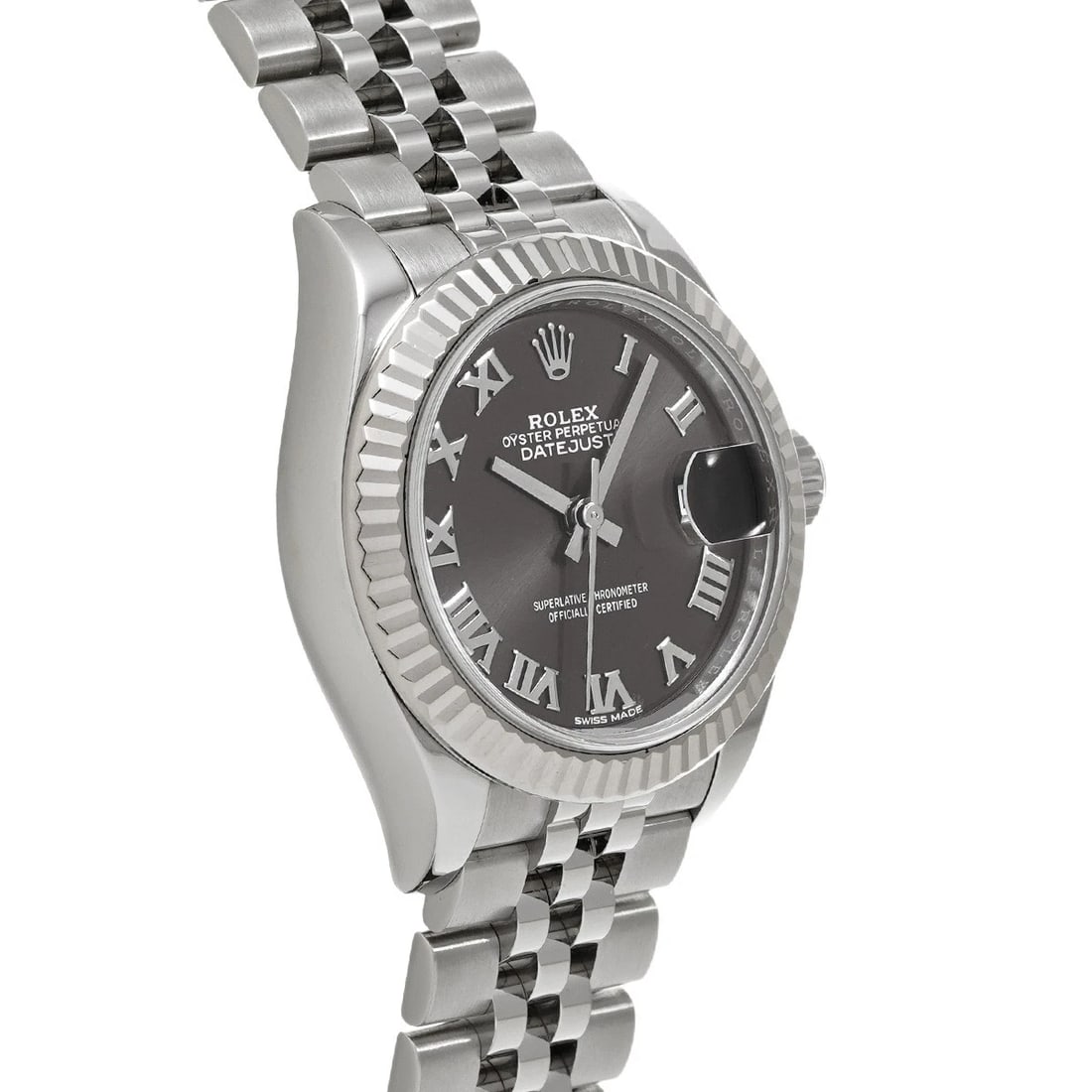 ROLEX DATEJUST DARK GRAY WATCH - 3
