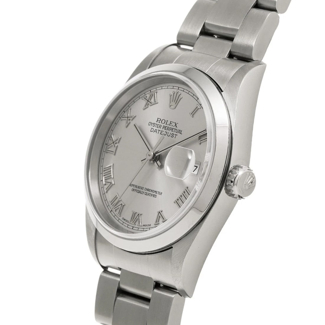 ROLEX DATEJUST GRAY WATCH - 2