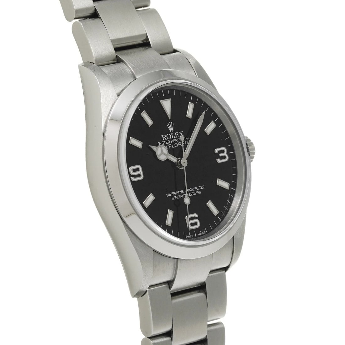ROLEX EXPLORER BLACK WATCH - 3