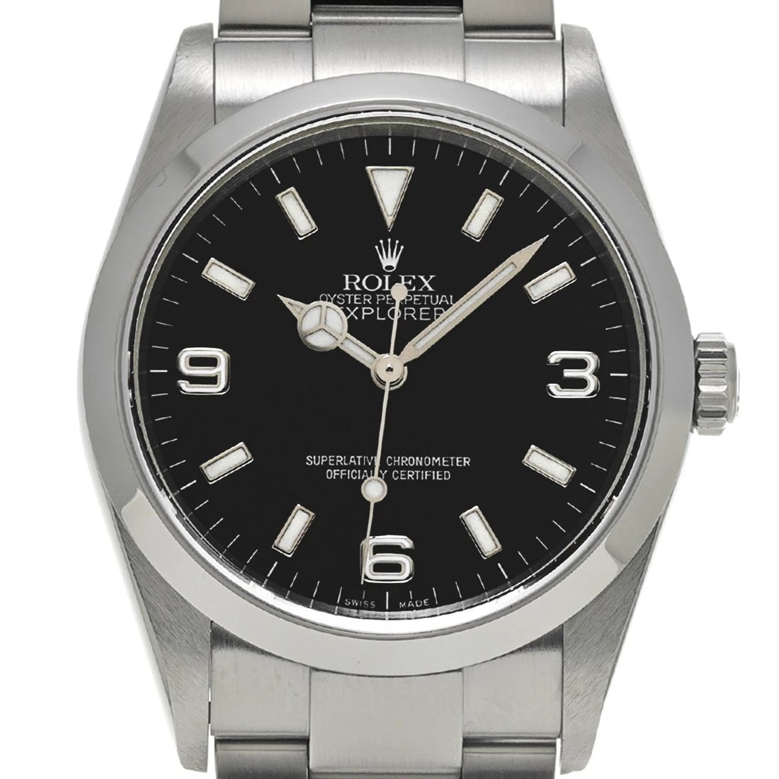 ROLEX EXPLORER BLACK WATCH - 4