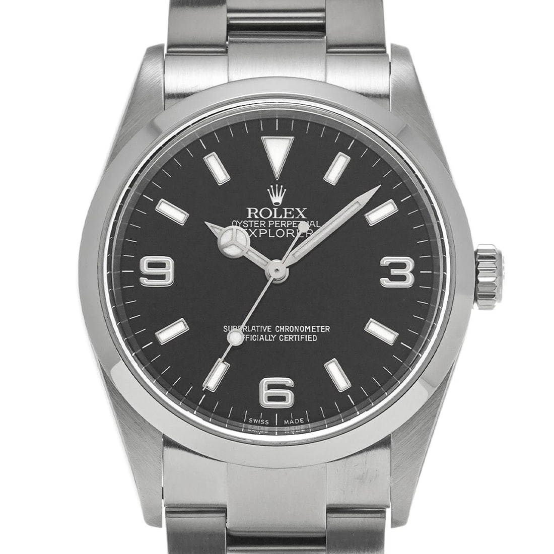 ROLEX EXPLORER BLACK WATCH - 4