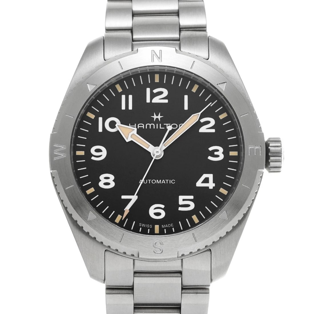 HAMILTON KHAKI AUTO BLACK WATCH (1 of 4)