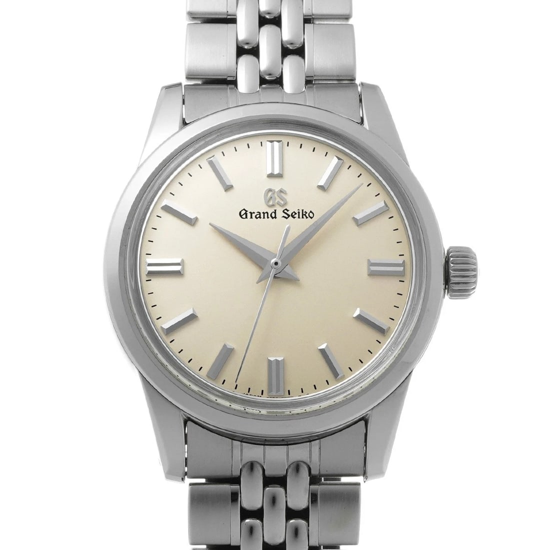 GRAND SEIKO COLLECTION MECHANICAL IVORY WATCH: Grand Seiko Collection Mechanical Ivory Watch Brand: Grand Seiko Type/Style: Wristwatch Material: Band Material Stainless steel, Case Material Stainless steel Color: Dial Color Ivory Size: ?Case?