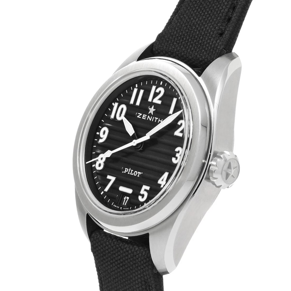 ZENITH PILOT AUTOMATIC BLACK WATCH - 2