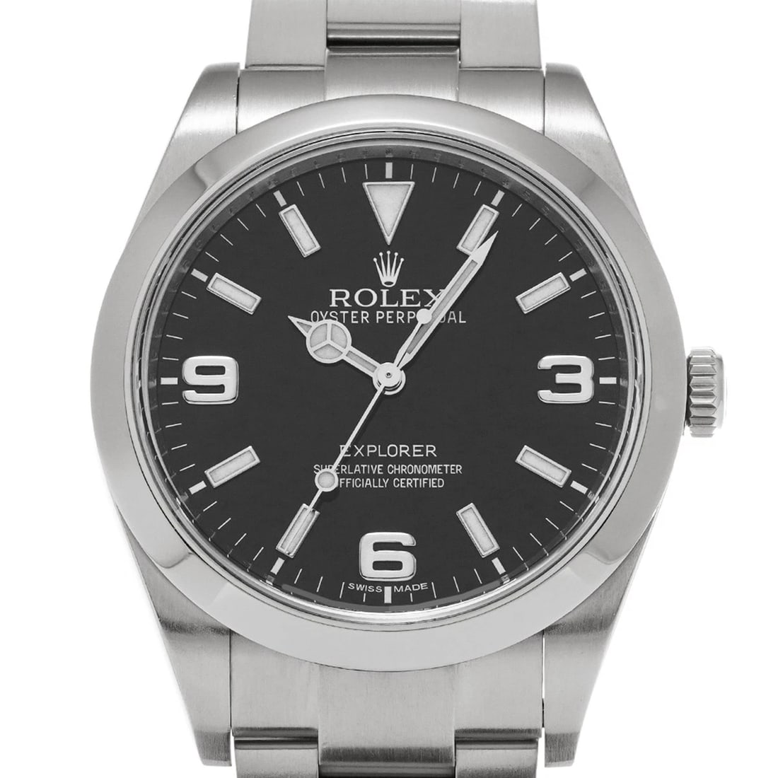 ROLEX EXPLORER BLACK WATCH - 4