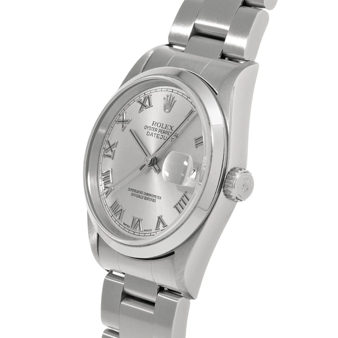 ROLEX DATEJUST GRAY WATCH - 2