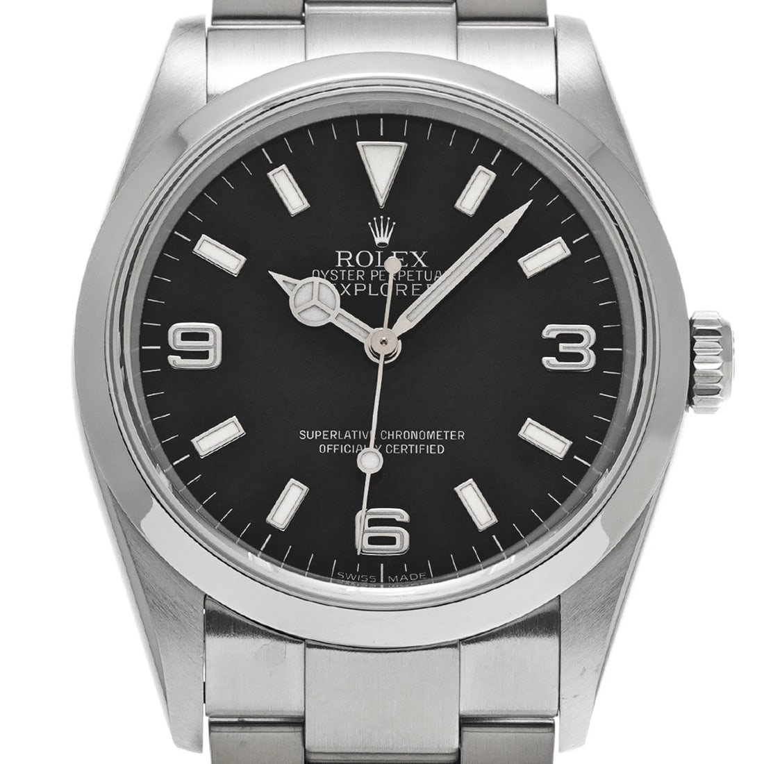 ROLEX EXPLORER BLACK WATCH - 4