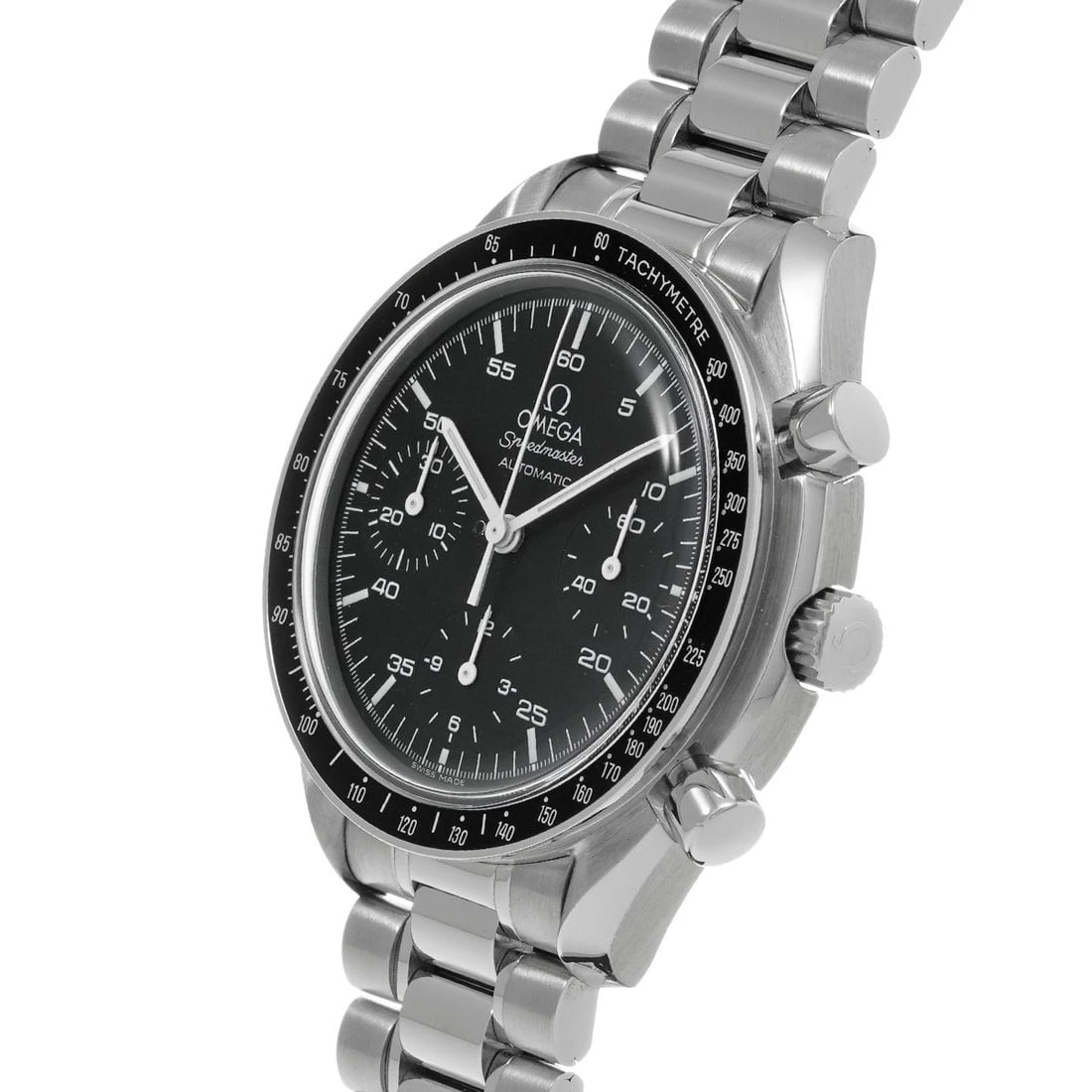 OMEGA SPEEDMASTER AUTOMATIC BLACK WATCH - 2