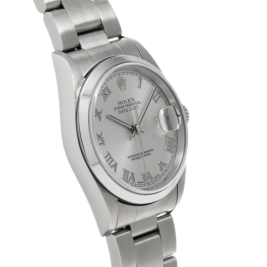 ROLEX DATEJUST GRAY WATCH - 3