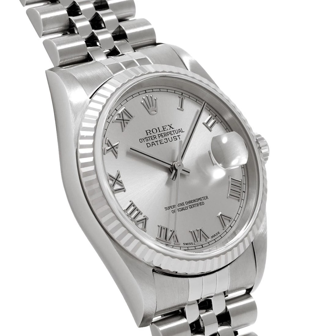 ROLEX DATEJUST GRAY WATCH - 3