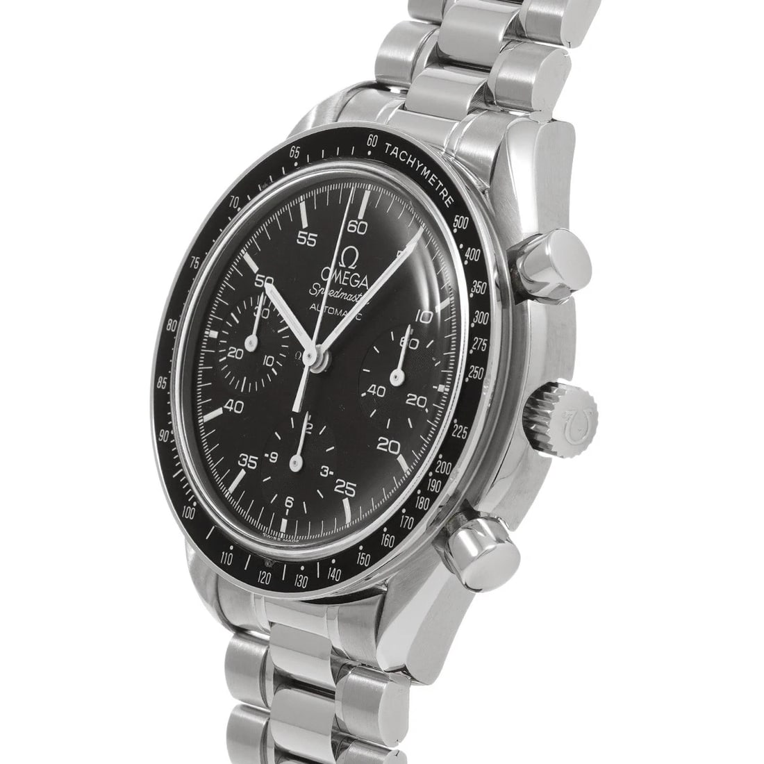 OMEGA SPEEDMASTER AUTOMATIC BLACK WATCH - 2