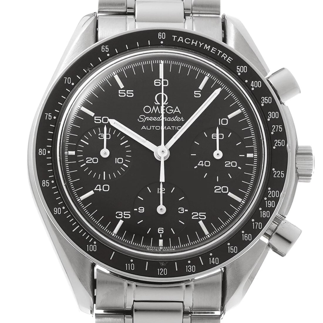 OMEGA SPEEDMASTER AUTOMATIC BLACK WATCH - 4