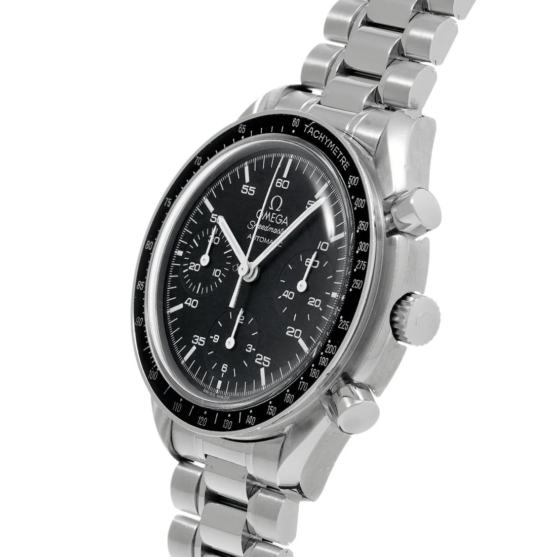 OMEGA SPEEDMASTER AUTOMATIC BLACK WATCH - 2