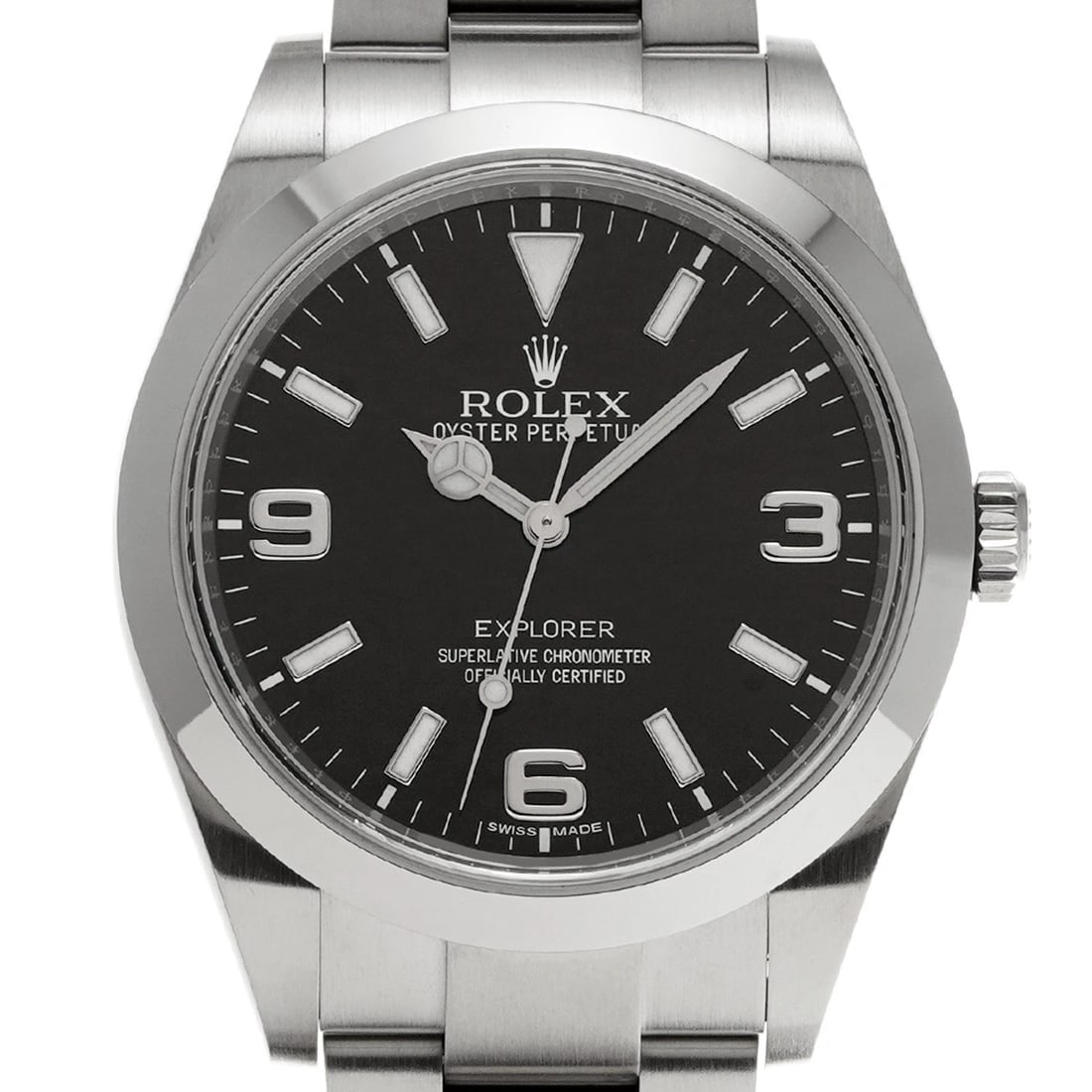 ROLEX EXPLORER BLACK WATCH - 4