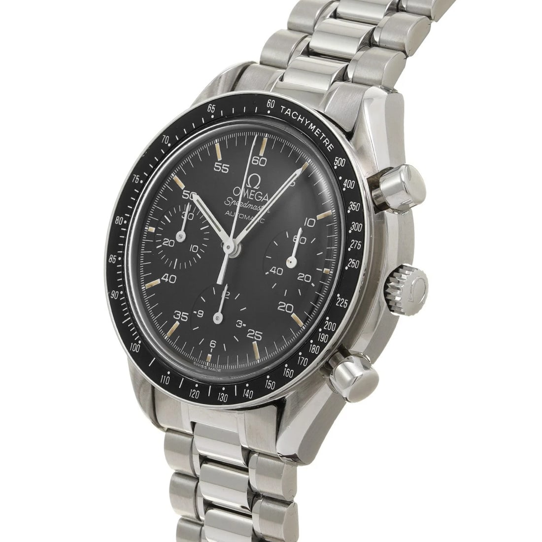 OMEGA SPEEDMASTER AUTOMATIC BLACK WATCH - 2