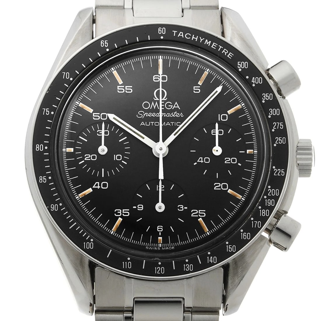OMEGA SPEEDMASTER AUTOMATIC BLACK WATCH - 4