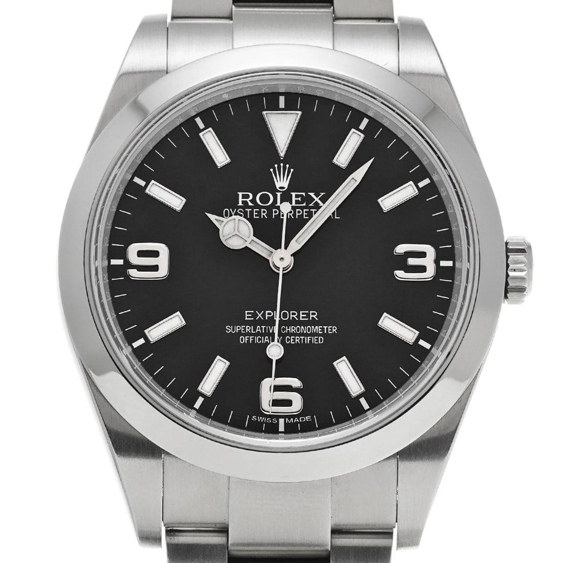 ROLEX EXPLORER BLACK WATCH - 4