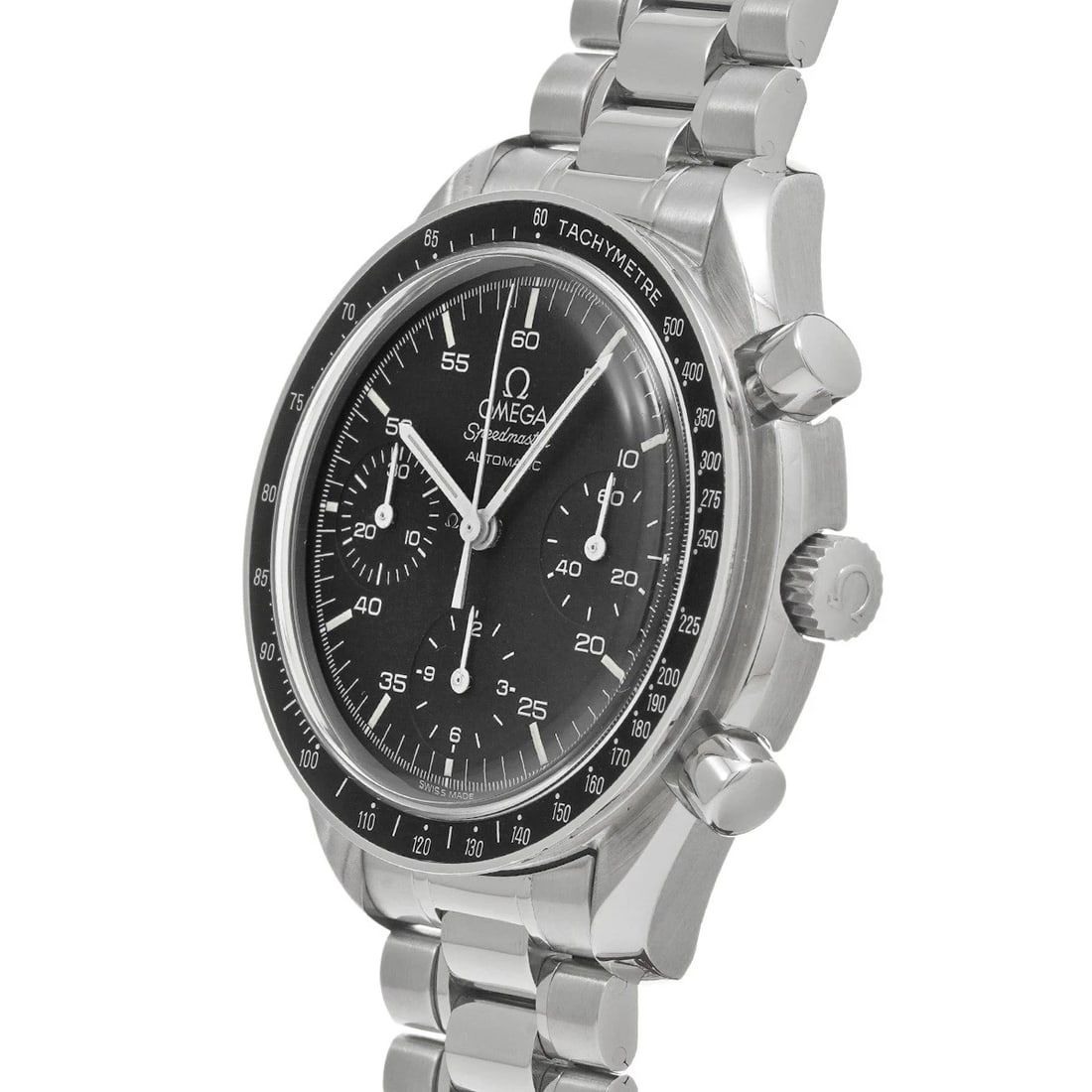 OMEGA SPEEDMASTER AUTOMATIC BLACK WATCH - 2