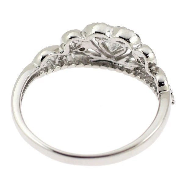 PT900 HEART SHAPE DIAMOND RING - 2