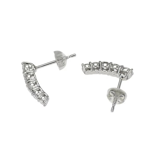 PT900 DIAMOND EARRING - 2