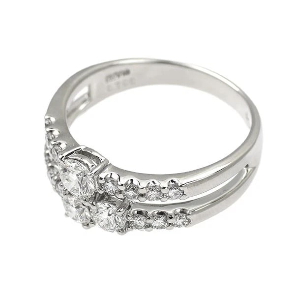 TRILOGY PT900 DIAMOND RING - 2