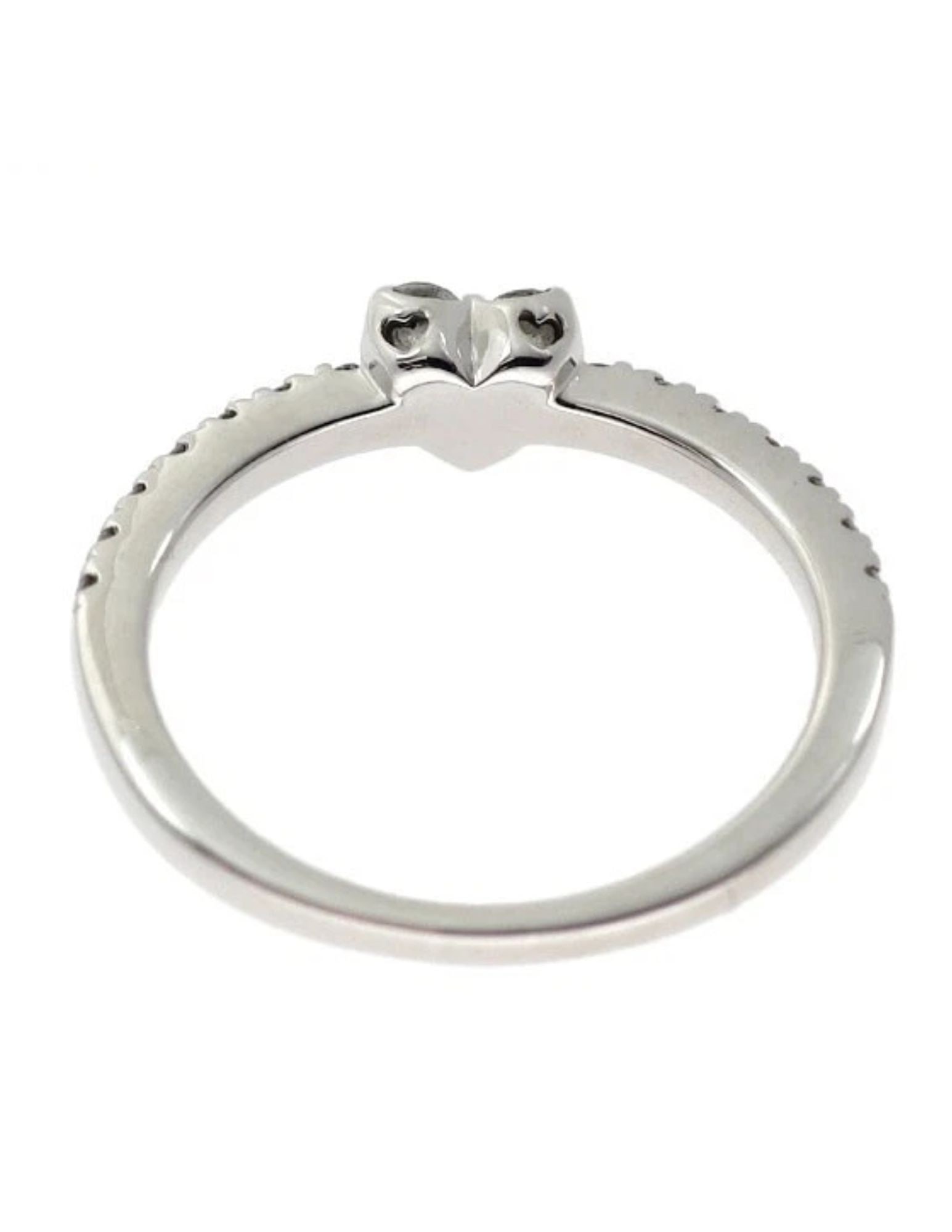 PONTEVECCHIO K18WG DIAMOND RING - 2