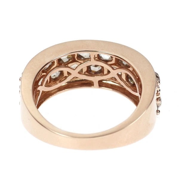 K18PG ROSE CUT DIAMOND RING - 3