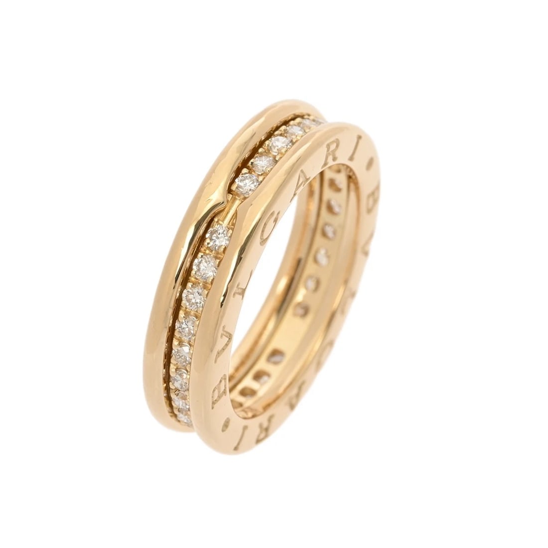 BVLGARI RING 8 K18 YELLOW GOLD: BVLGARI Ring 8 K18 Yellow Gold Brand: BVLGARI Type/Style: Ring Material: K18 Yellow Gold, Main Stone Natural Color: YG Size: 4.5 US Accessories: None Accessories Notice: When purchasing pr